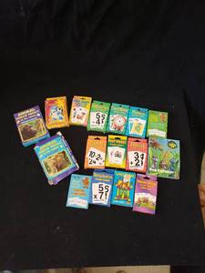lot 2144 image: lot of flash cardsgamespuzzles