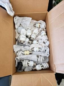 lot 2173 image: box of light bulbs