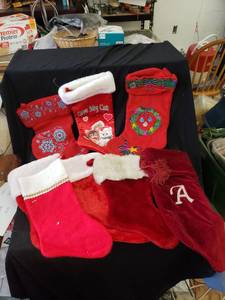 lot 2174 image: lot of Christmas stockings