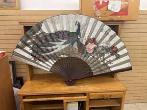 lot 4925 image: huge folding fan