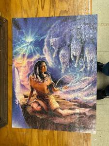 lot 4933 image: glued puzzle