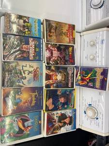 lot 8004 image: vintage vhs kids movies