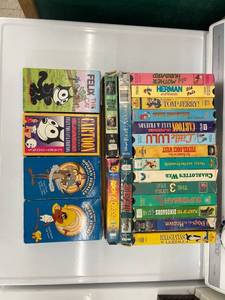 lot 8012 image: vintage kids vhs movies