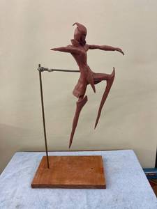 lot 8018 image: hand sculpture unforced clay