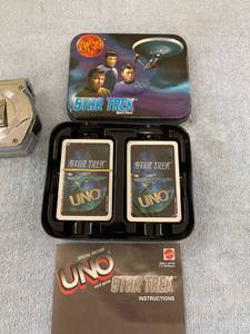 lot 8026 image: unopened Star Trek uno