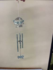 lot 8066 image: horse wind chime