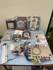 lot 8087 image: cross stitch lot