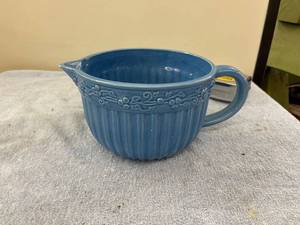 lot 8130 image: blue pitcher