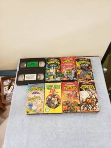 lot 8145 image: l9t of Teenage Mutant Ninja Turtles VHS