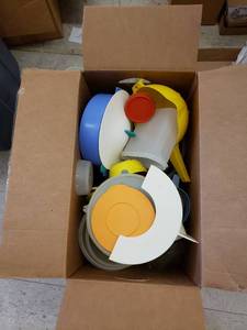lot 8181 image: big box of tupperware