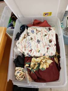 lot 8198 image: tote full of material