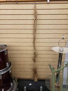 lot 8202 image: macrame hanger