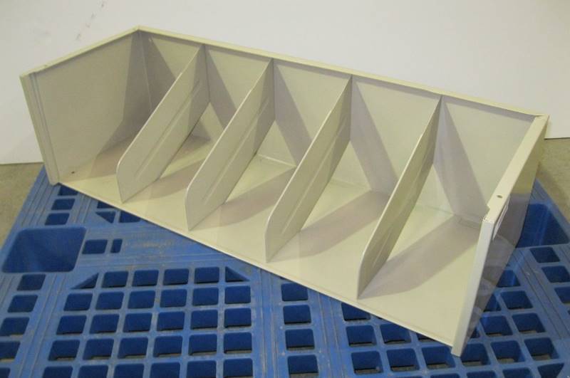 lot 2187 image: 36 Wide Stackable Tier File Storage