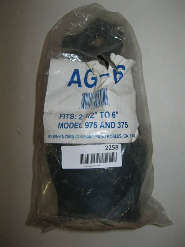 lot 2258 image: ZURN AG-6 Air Gap Adapter Fits 2-12 to 6 NEW