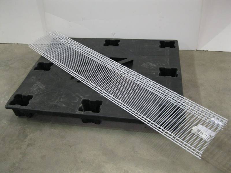 lot 2396 image: ClosetMaid SuperSlide 6 x 12 Wire Shelf Set of 3