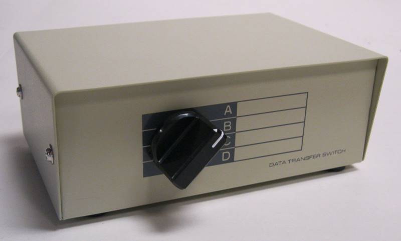 lot 2412 image: WOODS Joystick Switch 4-to-1 15-Pin Data Transfer Switch