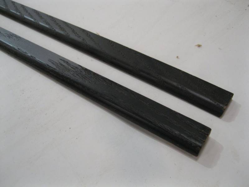 lot 2479 image: Wood Trim 8 x 34 x 14 Set of 2