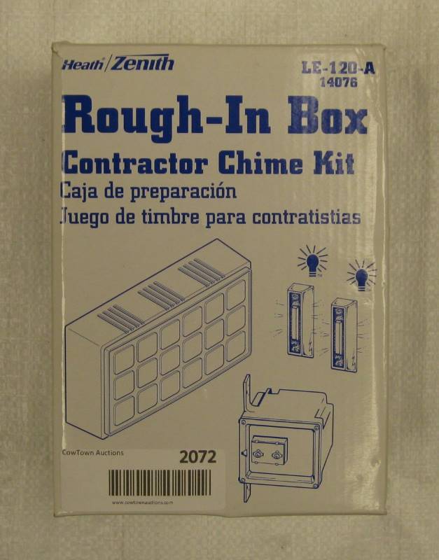 lot 2072 image: Door Chime Kit with Rough-In Box