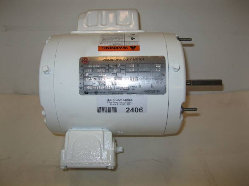 lot 2406 image: Emerson 14 HP Washdown Fan Motor