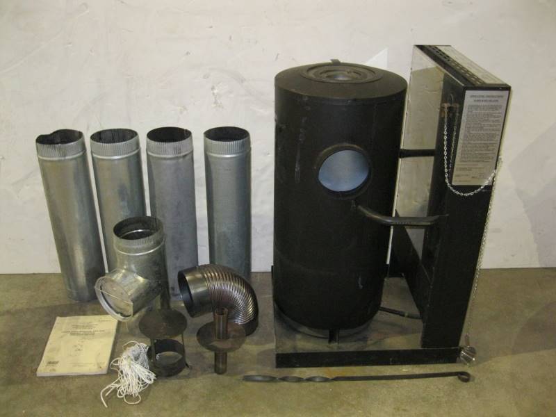lot 1983 image: Space Heater for Tent Barracks, Liquid Fuel