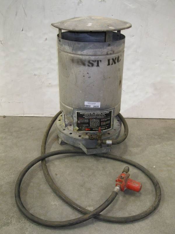 lot 1989 image: Propane Heater 250,000 BTU