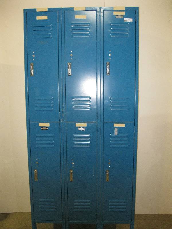 lot 1961 image: GLOBAL Locker 6 Door, 36 x 12 x 78