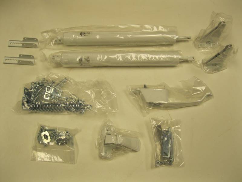 lot 2613 image: Storm & Screen Door Hardware Kit with Two Closers