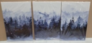 lot 5346 image: 3 Piece Art Work 24x48