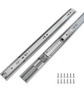 lot 5379 image: Soft Close Drawer Slides 22 Inch Cabinet Drawer Slides 10 Pairs - LONTAN Ball Bearing Drawer Slides Heavy Duty Full Extension Drawer Slides Dresser Kitchen, 100 LB Capacity