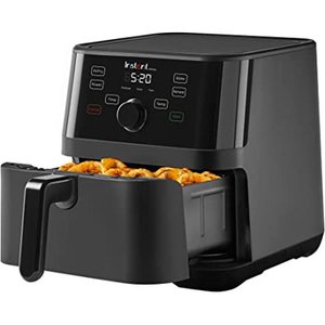lot 5381 image: Instant Pot Vortex 5.7 Quart Air Fryer Customizable Smart Cooking Programs Digital Touchscreen and Non-Stick Air Fryer Basket Black