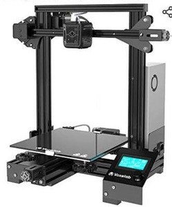 lot 8054 image: Voxelab Aquila C2 3D Printer with Improved Alloy Frame Structure,UL Certified Power Supply,Removable Build Surface Plate, Fully Open Source and Resume Printing Function,Printing Size 8.66x8.66x9.84in
