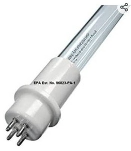 lot 8076 image: UUV-LP160T5 UV Lamp for Universal Solutions Blue 16 HVAC UVC System 254nm