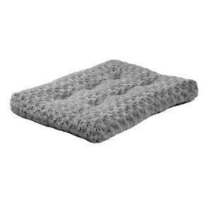 lot 8119 image: MidWest Quiet Time Dog Bed & Crate Mat Deluxe Ombre Swirl 18 Gray