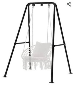lot 8130 image: G TALECO GEAR Hammock Chair Stand,Heavy-Duty Steel Hammock Stand,Multi-Use Swing Stand for Outdoor Indoor Hammock Chair not Include