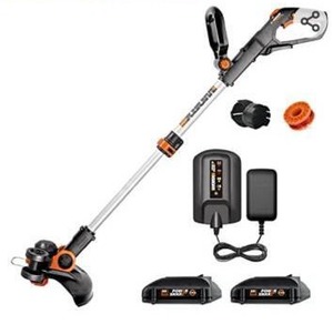 lot 8155 image: Worx WG163 GT 3.0 20V PowerShare 12 Cordless String Trimmer & Edger (Battery & Charger Included)