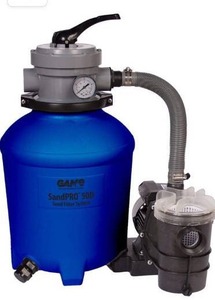 lot 5461 image: GAME 61201-BB Series, Complete 0.5HP Replacement Unit, Designed for Intex & Bestway New and Improved SandPRO 50D Sand, High-Performance Above-Ground Pool Filter