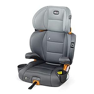 lot 5493 image: Chicco KidFit ClearTex Plus 2-in-1 Belt-Positioning Booster Car Seat, Backless and High Back Booster Seat, for Children Aged 4 Years and up and 40-100 lbs.  DriftGrey (B09LKN9CRY)
