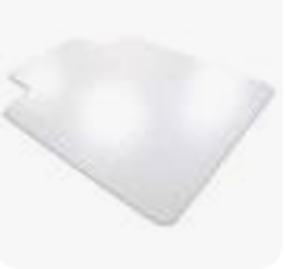lot 8111 image: Leap Youth 36 sq clear Chair Mat for Hard Floors