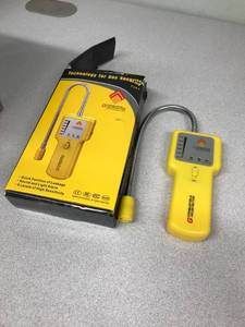 lot 1082 image: Combustible Gas Detector Portable Yellow with Sounds & Light Alarms