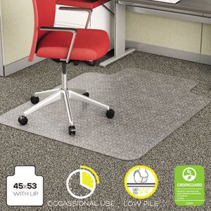 lot 1119 image: Dimex Low Pile Carpet Office Mat Chair Mat, 45 x 53