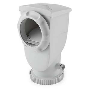 lot 1161 image: Summer Waves 600 Gallons SkimmerPlus Filter Pump System for Above Ground Pools