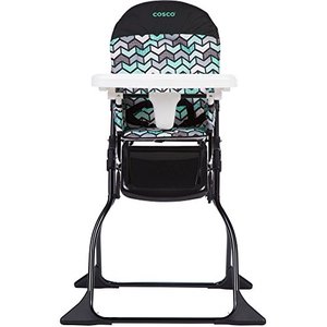 lot 7 image: Cosco Simple Fold High Chair, Spritz