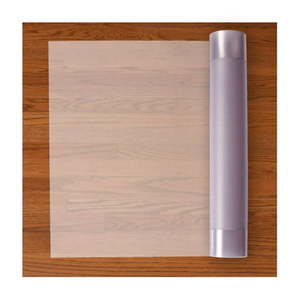 lot 31 image: Resilia Premium Heavy Duty Floor RunnerProtector for Hardwood Floors, Clear Plastic Vinyl Clear American Modern 27 Inches x 25 Feet