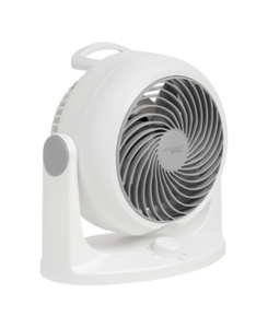 lot 53 image: Woozoo - Whole Room Air Circulator Fan - 3 Speed - Medium Room 275 square foot - White