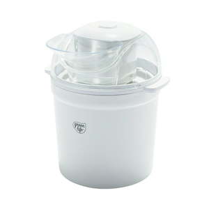 lot 61 image: GreenLife Healthy Ceramic Nonstick 1.5QT Express Ice Cream Maker White
