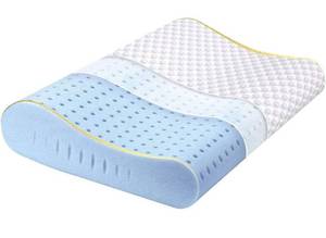 lot 75 image: Hcore Cooling Memory Foam Pillows, Pillow for Side Sleepers with Neck and Shoulder Pain, Ventilated Gel Pillows for Sleeping, CertiPUR-US,