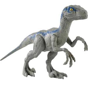lot 216 image: Jurassic World Large Basic Velociraptor Blue