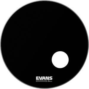 lot 226 image: Evans EQ3 Resonant Black Bass Drum Head 18 Inch