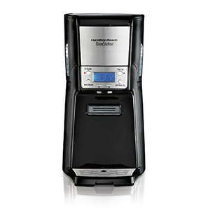 lot 265 image: Hamilton Beach (48464) Coffee Maker with 12 Cup Capacity & Internal Storage Coffee Pot, Brewstation, Black