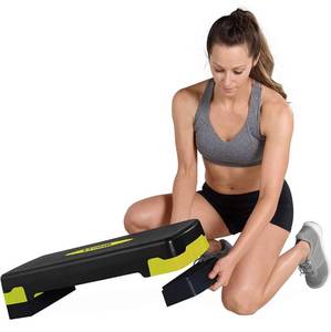 lot 271 image: Tone Fitness Aerobic Step Platform  Exercise Step  Full and Compact Sizes